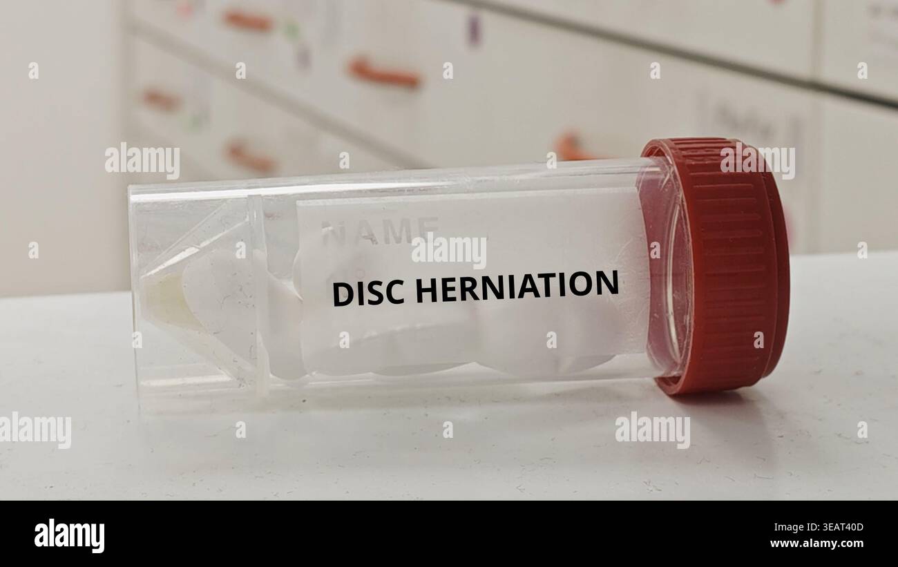 Medication Disc DISC HERNIATION treatment tablets used to relieve pain from herniated ...