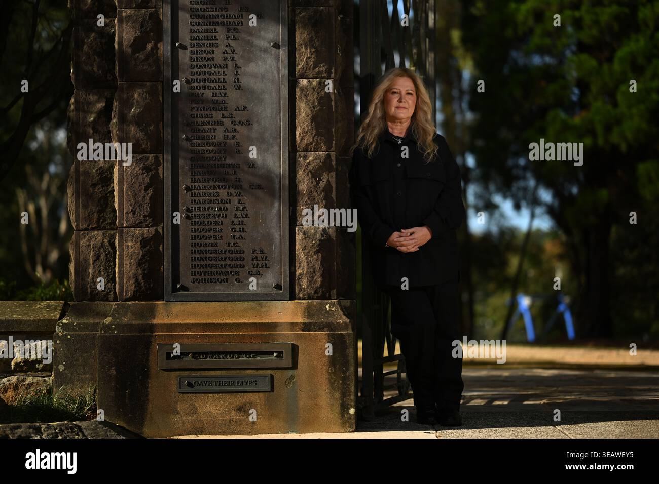 Sydney, Australia. 22nd Apr, 2026. Susan Napper poses for a photograph ...