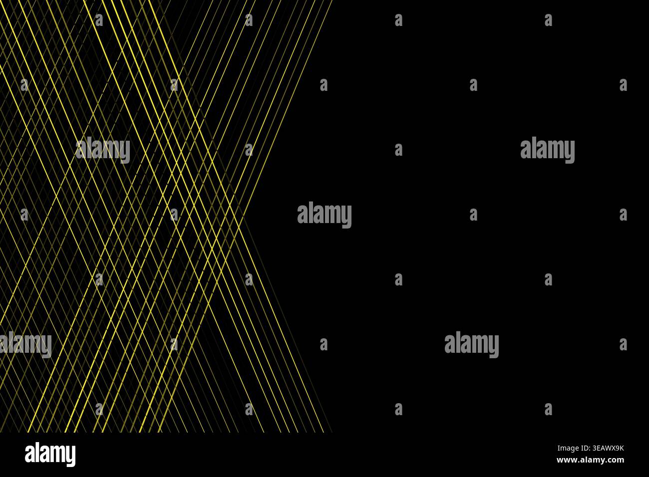 Abstract Diagonal Lines on Black Background Stock Vector