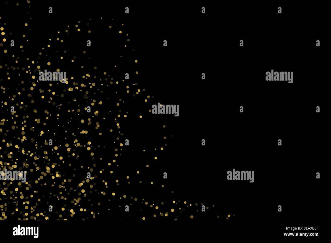 wavy particles splash circles abstract background Stock Vector