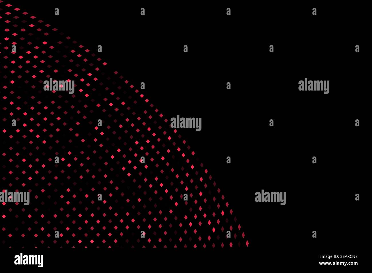halftone abstract tech particles background illustration Stock Vector
