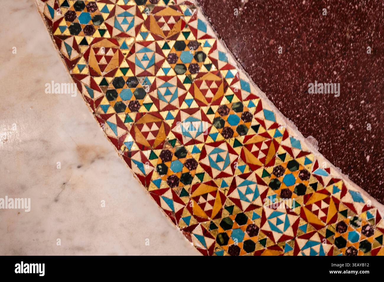 Arab mosaics, Palatine Chapel, Arab-Norman-Byzantine style, 12th ...