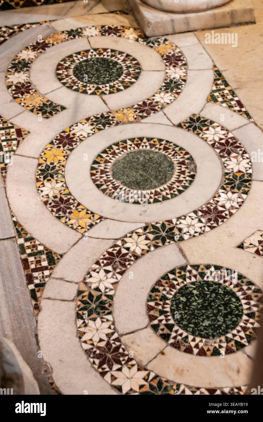 Arab mosaics, Palatine Chapel, Arab-Norman-Byzantine style, 12th ...
