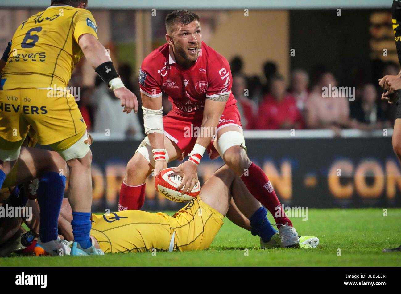 Jean Baptiste BARRERE of US DAX during the Pro D2 match between Dax and ...
