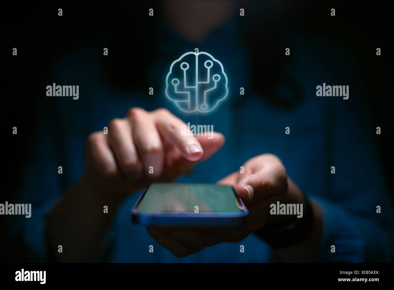 artificial intelligence, chatbot, chatgpt, artificial intelligences, cyborg Stock Photo