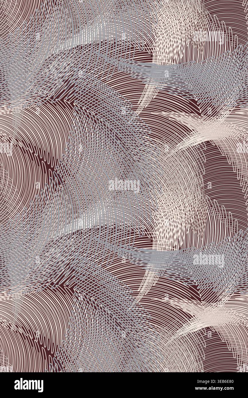 Vector seamless pattern. Abstract background Stock Vector