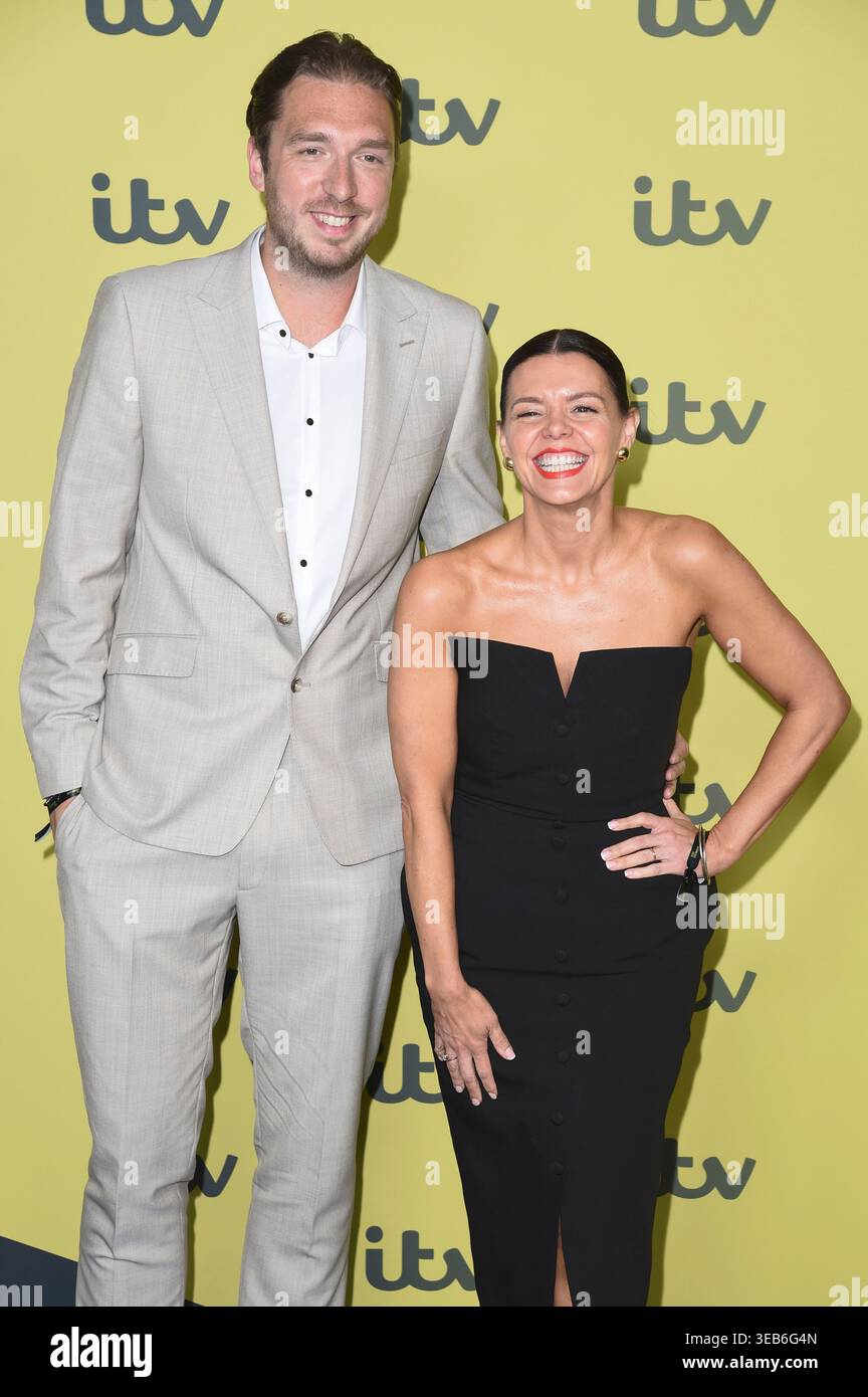 Mark Hoyle and Roxanne Hoyle at ITV Showcase 2026 at the Design Museum ...