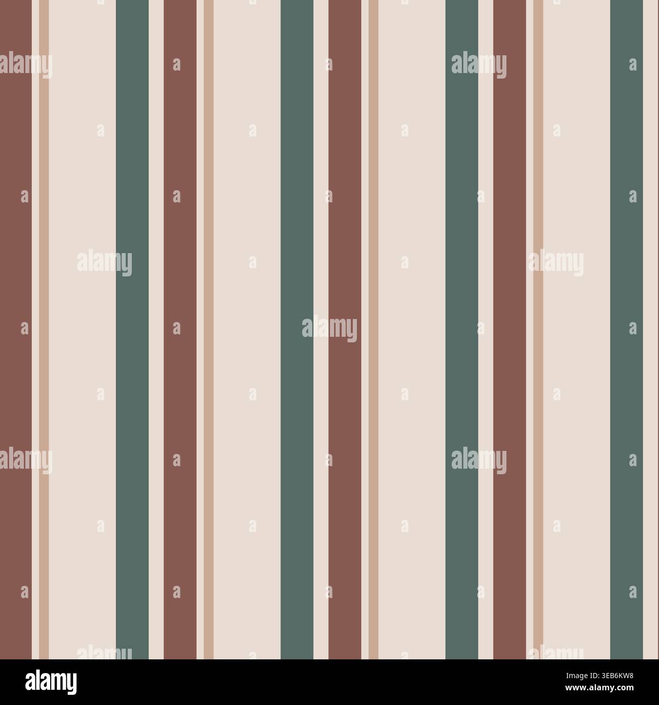 Vector seamless vertical stripes pattern design. Vintage Stripes Background Stock Vector