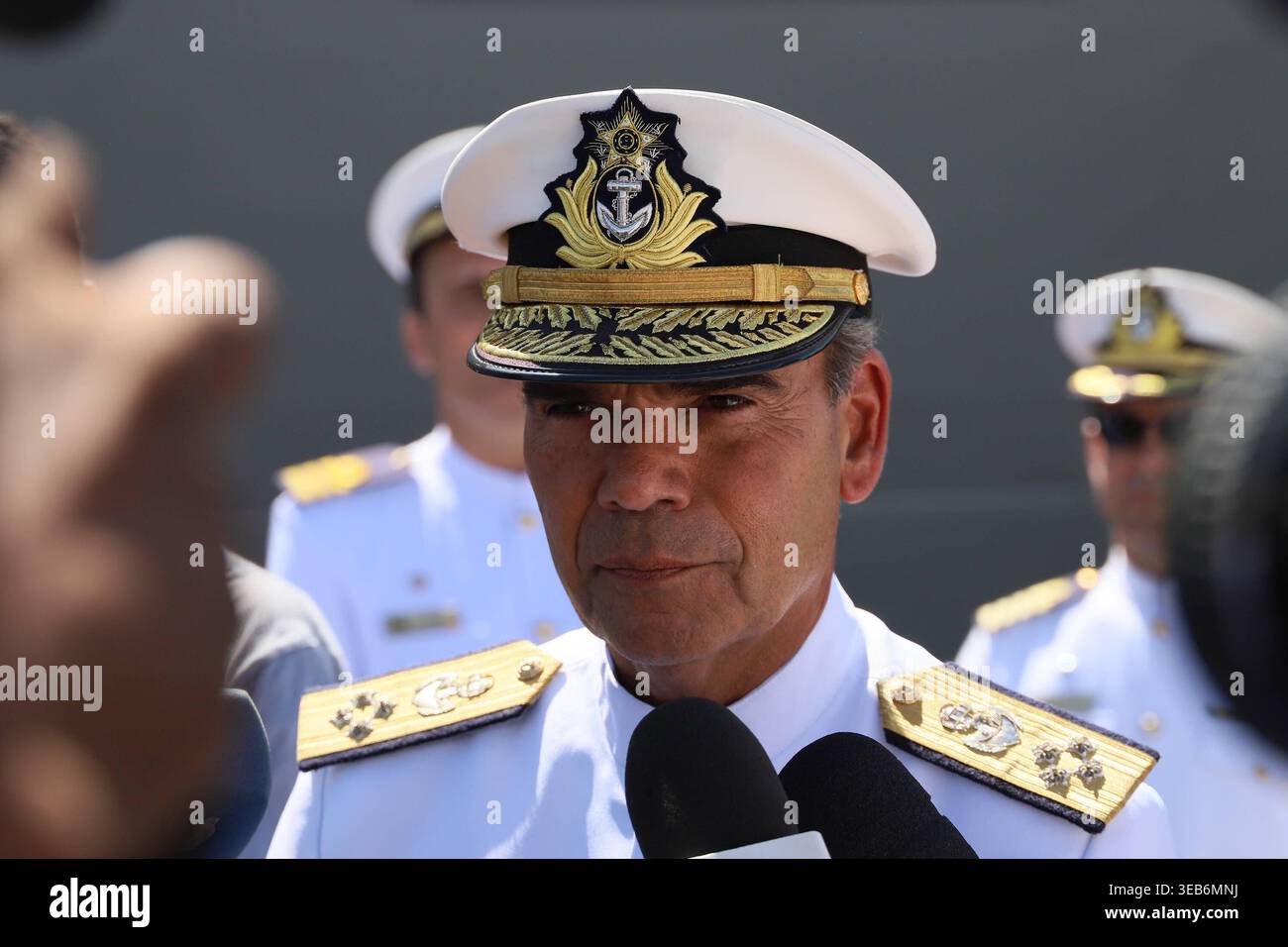 Hq Rio Commander Weapons display ceremony and handover to the operational sector of the ...