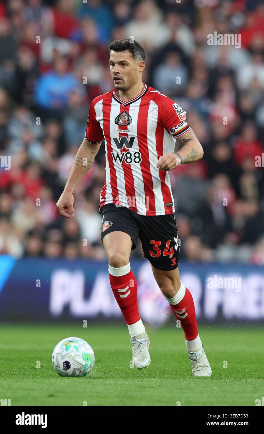 Sunderland, England, 24th April 2026. Granit Xhaka of Sunderland during ...