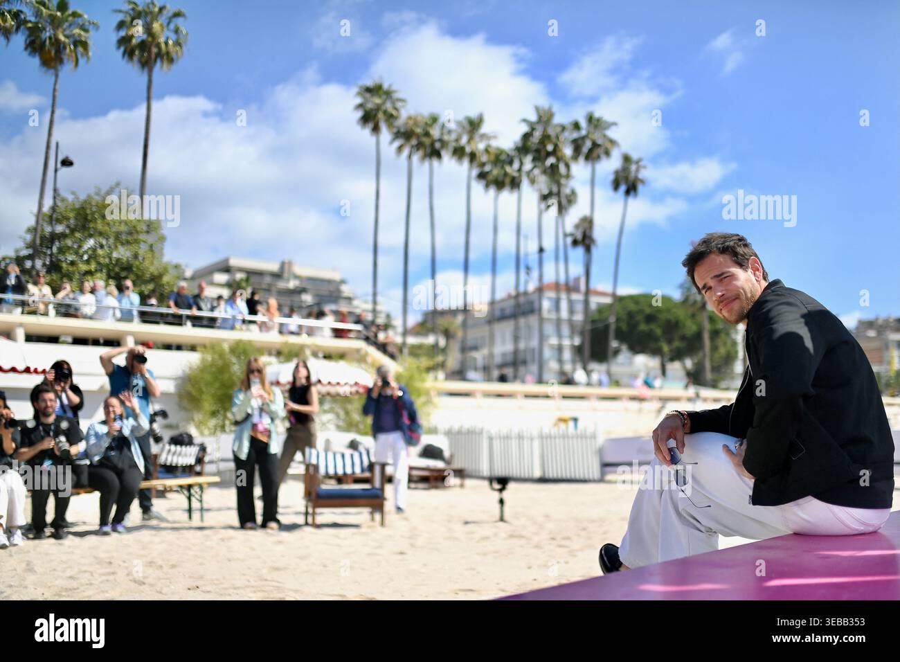 Cannes, France. 25th Apr, 2026. CANNES, FRANCE - APRIL 25 Adrien Rob ...