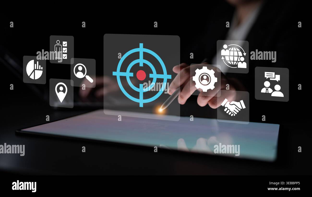 Targeting overlays hi-res stock photography and images - Alamy