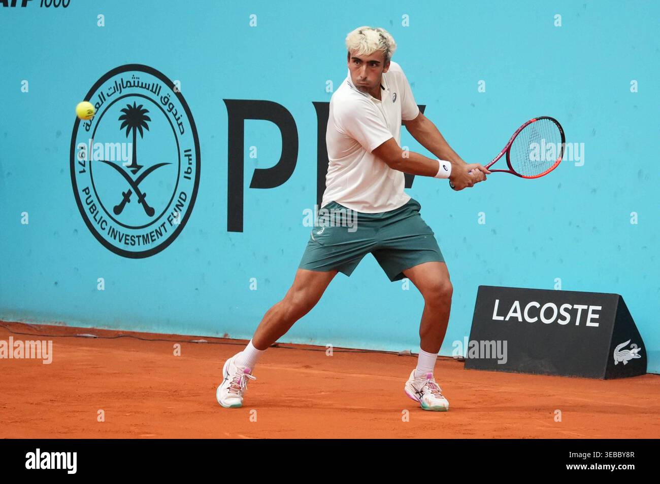 Daniel Merida (SPA) vs Corentin Moutet (FRA) during Masters Series ...