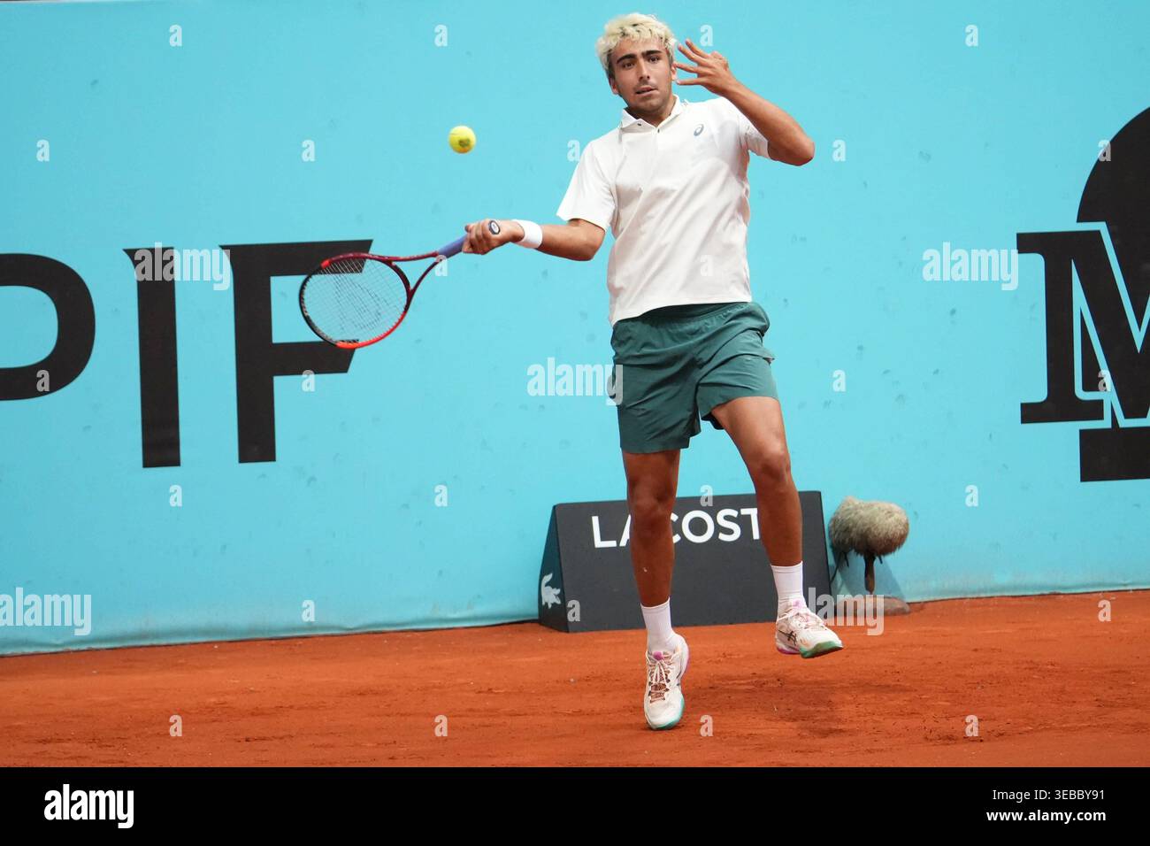 Daniel Merida (SPA) vs Corentin Moutet (FRA) during Masters Series ...