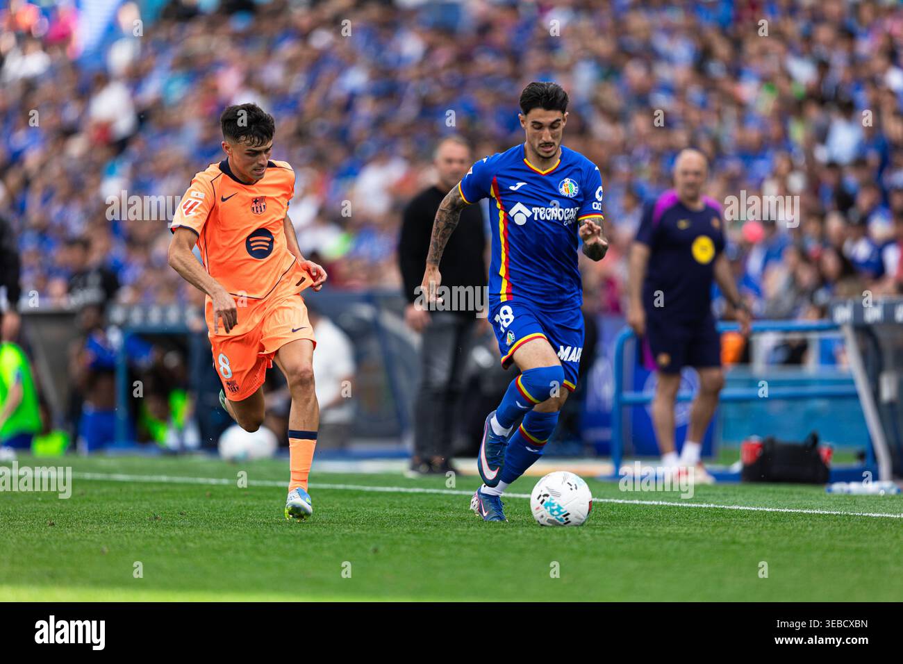 Getafe, Spain. 25th Apr 2026. Getafe CF and FC Barcelona at Coliseum ...