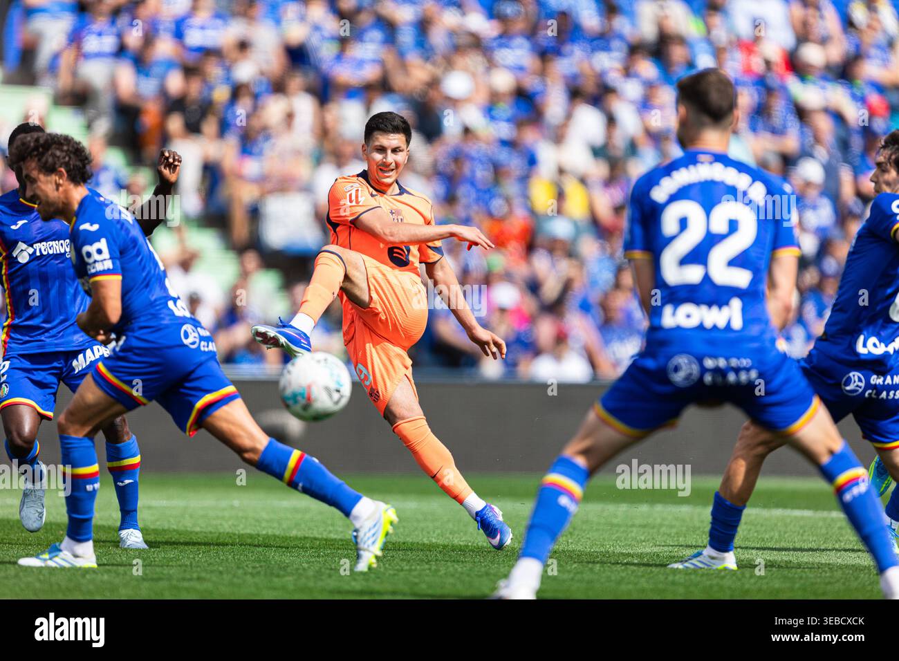 Getafe, Spain. 25th Apr 2026. Getafe CF and FC Barcelona at Coliseum ...