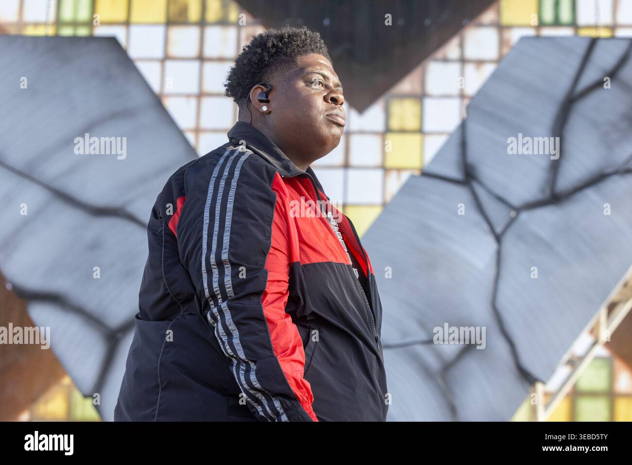 Rapper BigXthaPlug (Xavier Landum) during the Stagecoach Music Festival ...
