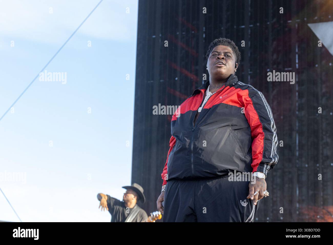 Rapper BigXthaPlug (Xavier Landum) during the Stagecoach Music Festival ...