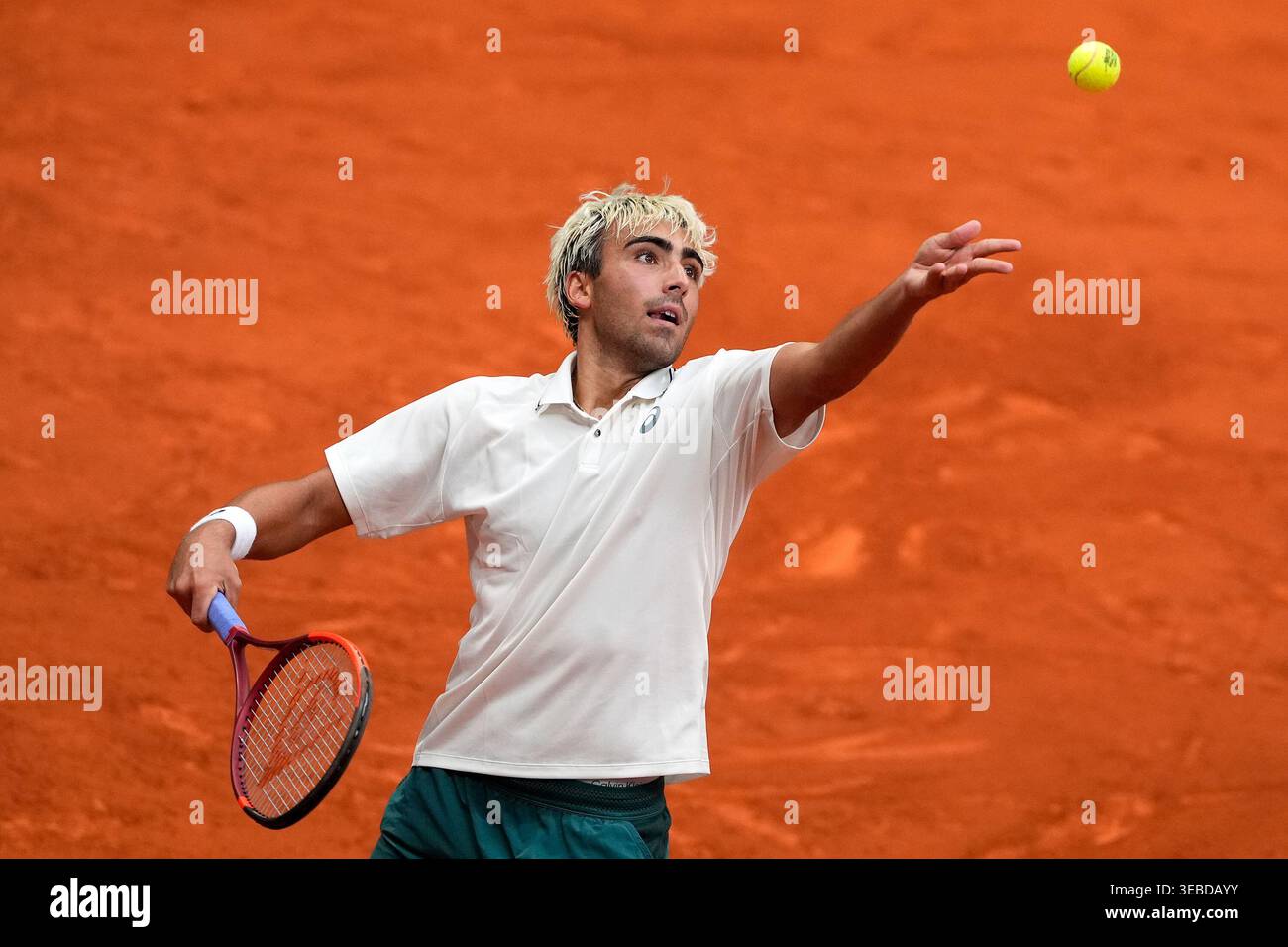 Madrid, Spain. 25th Apr, 2026. Daniel Merida, Spain, during Madrid Open ...