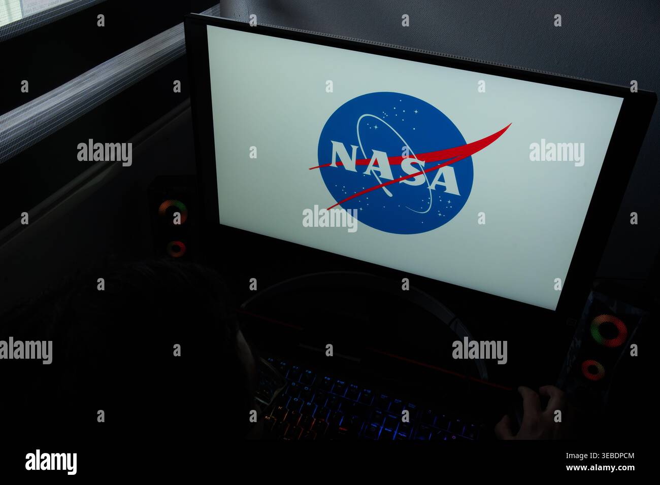 Nasa logo hi-res stock photography and images - Alamy