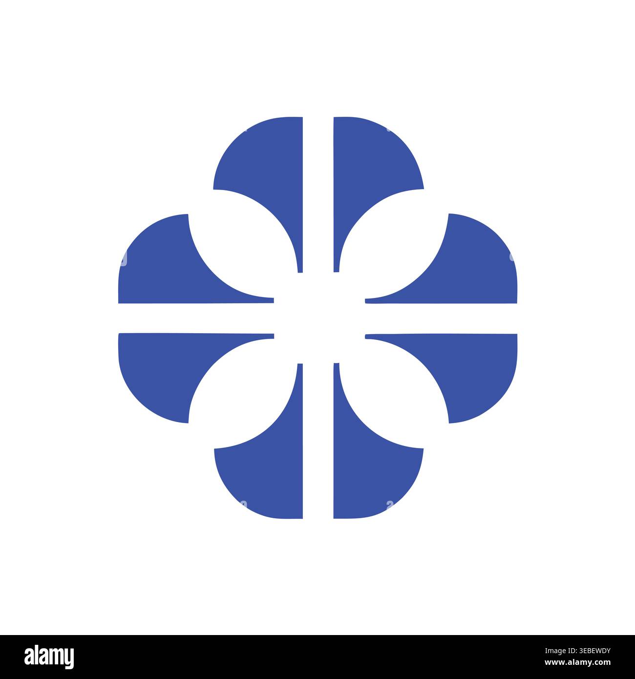 Contemporary floral emblem hi-res stock photography and images - Alamy