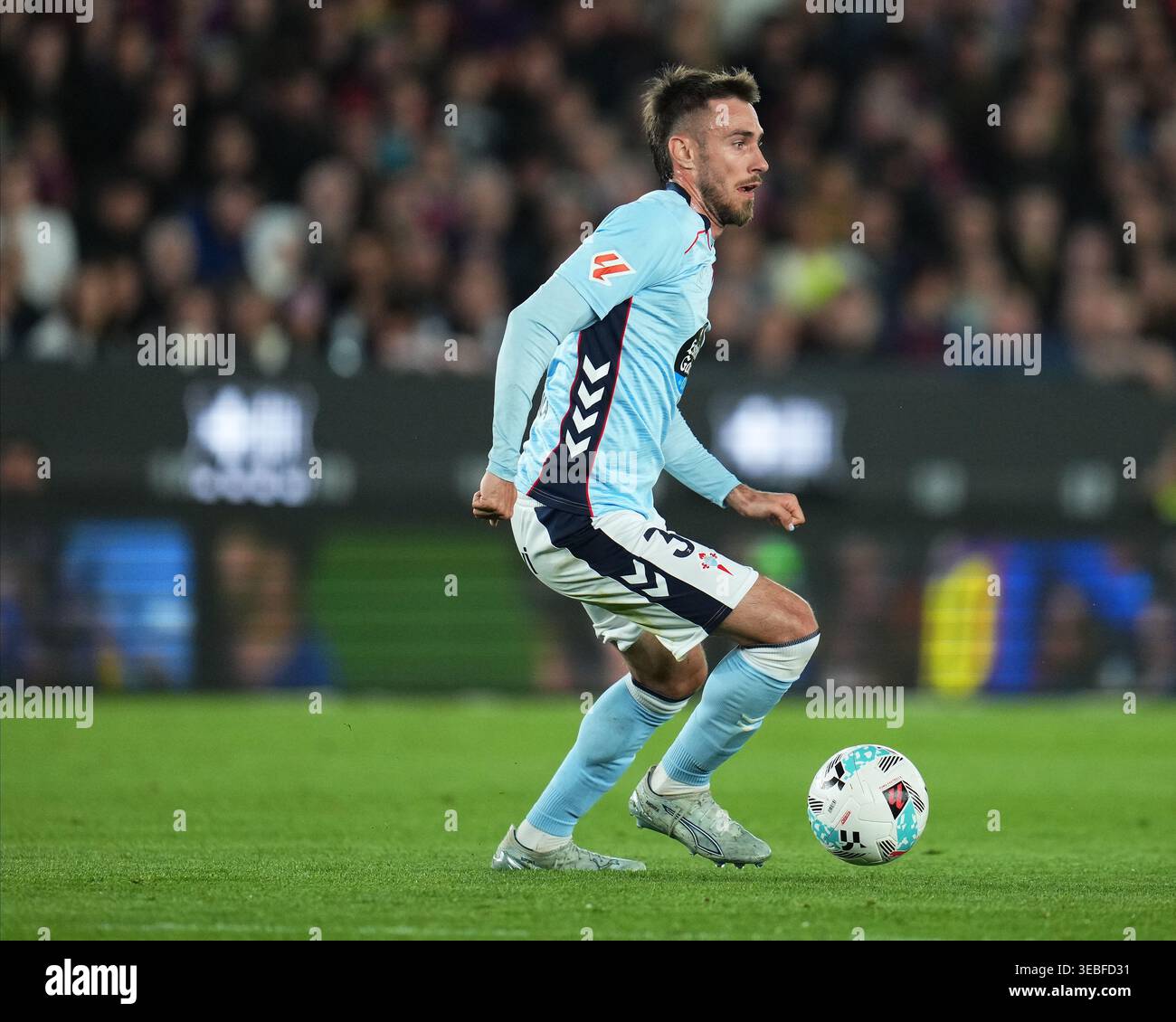 Oscar Mingueza of RC Celta de Vigo during the La Liga EA Sports match ...