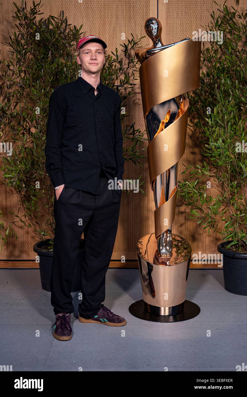 25 April 2026, Berlin: Bruno Alexander, German actor, attends the ...