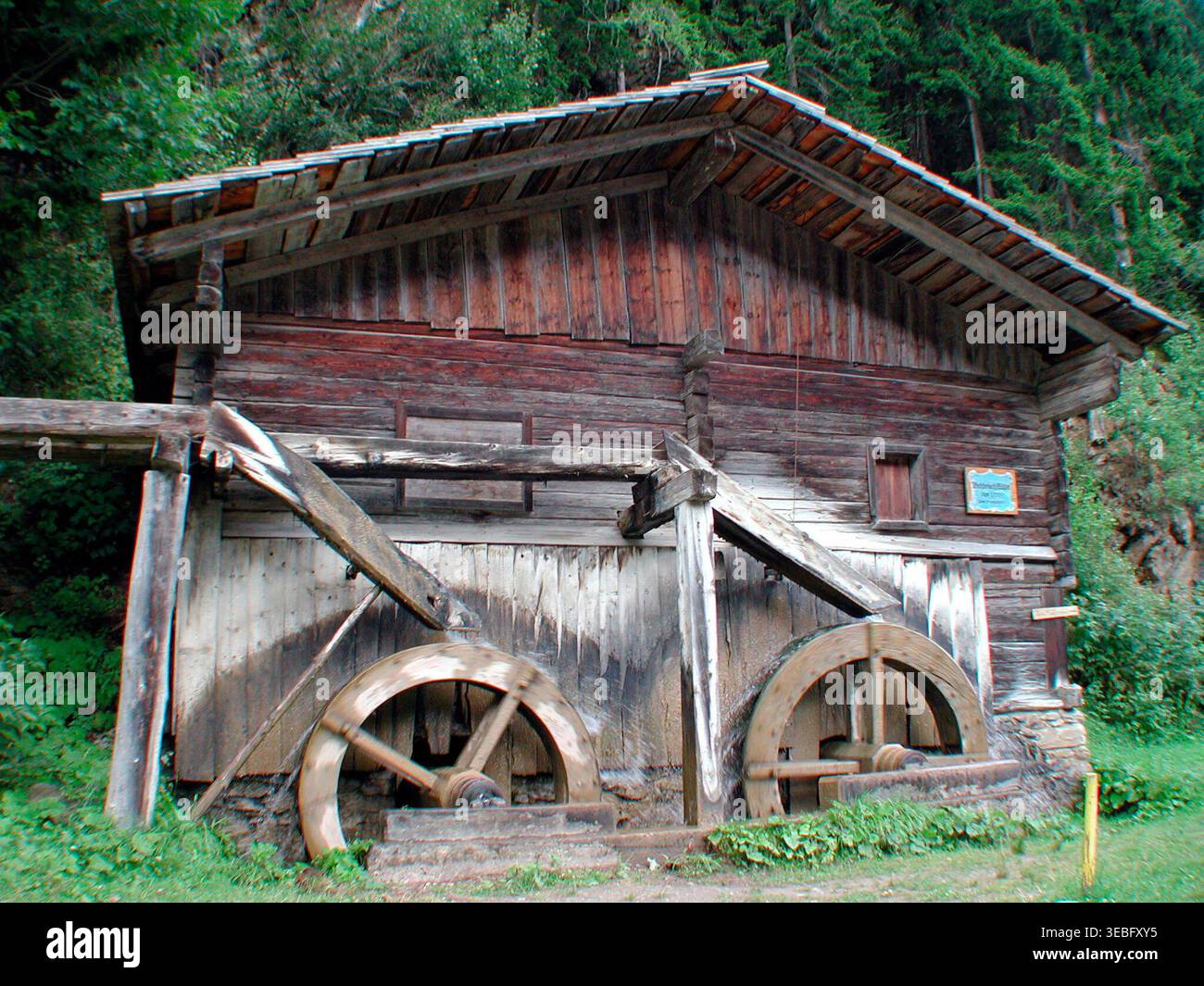 Wood Mill Rto a water wheel rotating in a wood mill for power generation Water wheel ...