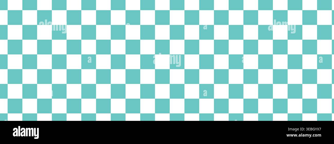 Checkerboard background, pattern grid. Retro psychedelic checkered wallpaper. Wavy groovy chessboard surface. Distorted geometric grid. Vector illustration Stock Vector