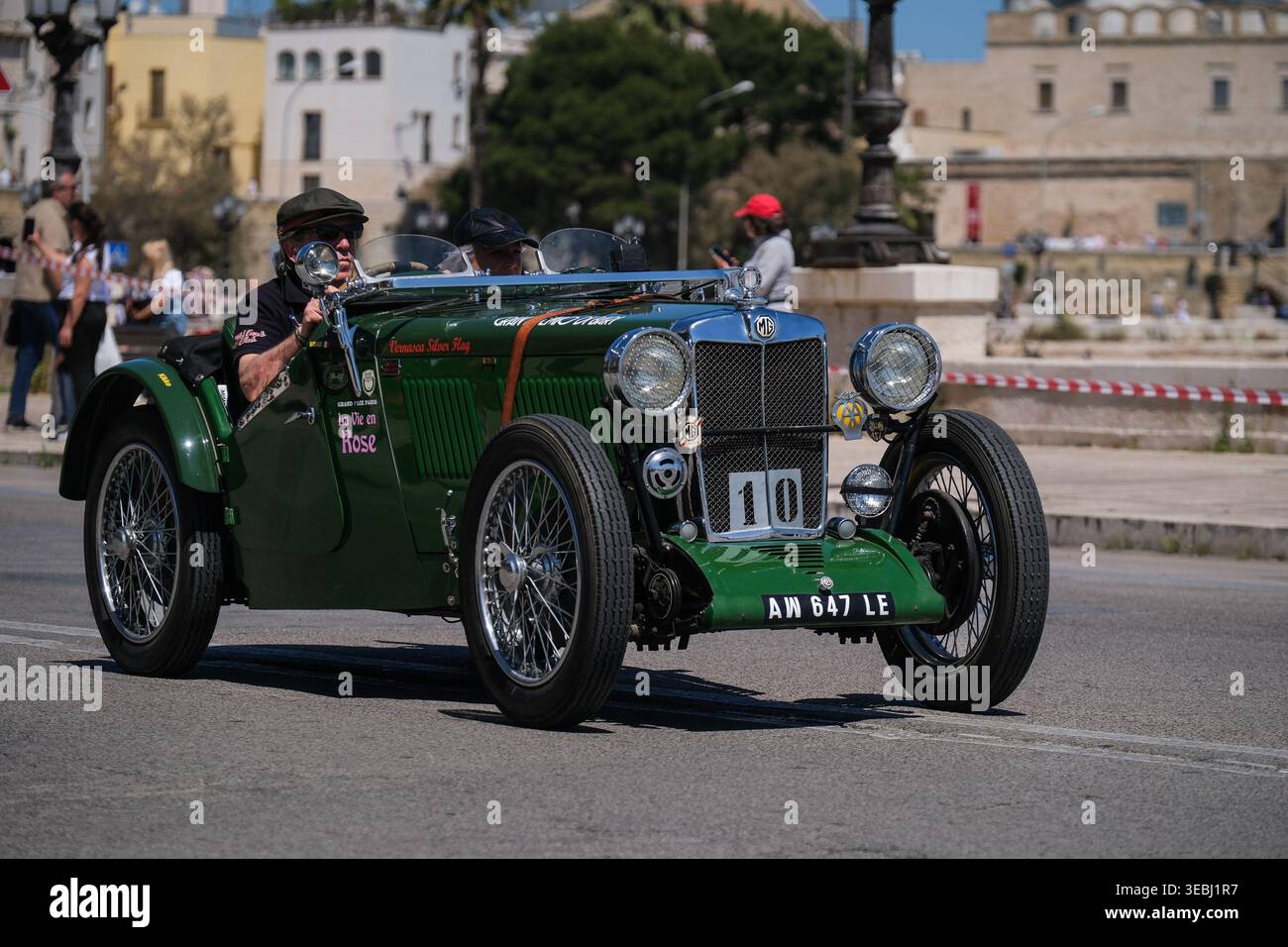 MG serie K-Type Magnette during Rievocazione Storica del Gran Premio di ...