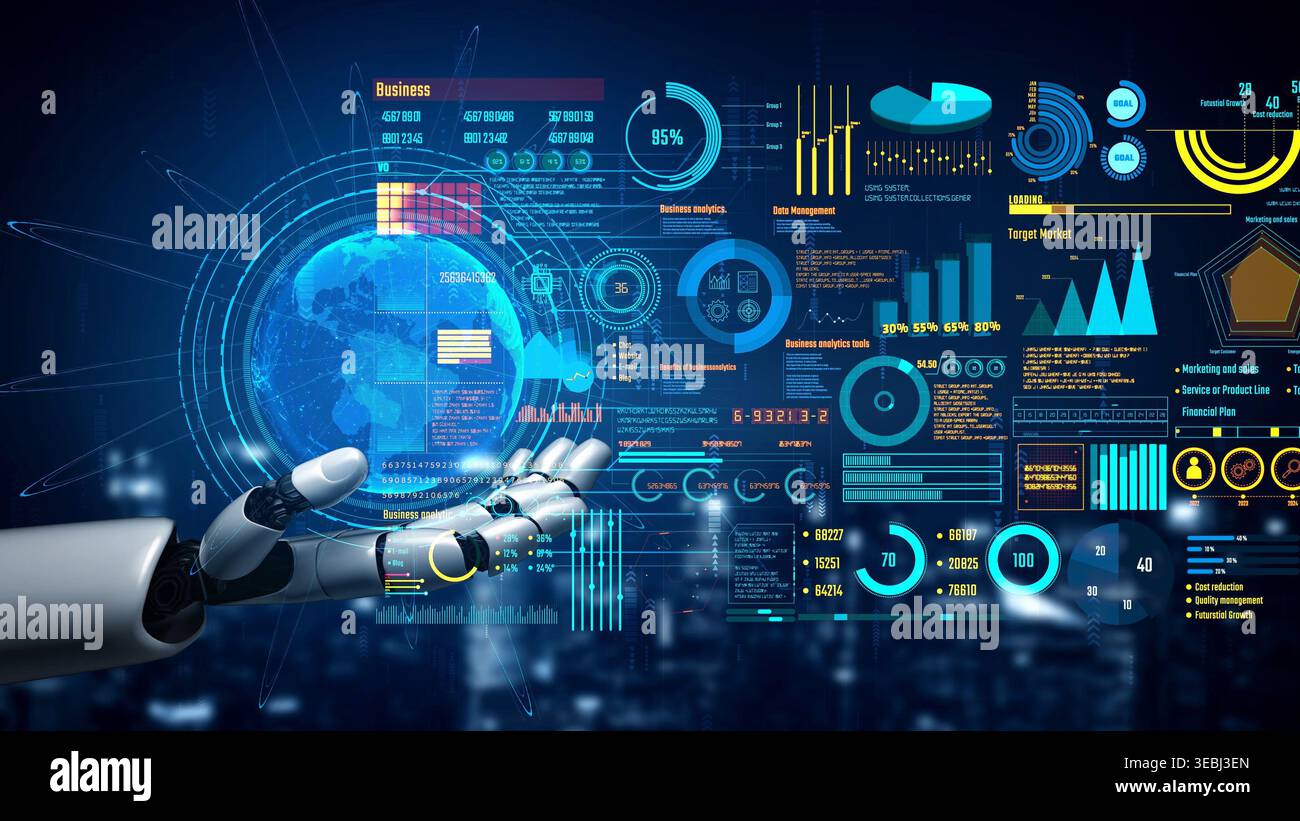 AI artificial intelligence drives data analytics with predictive models ...