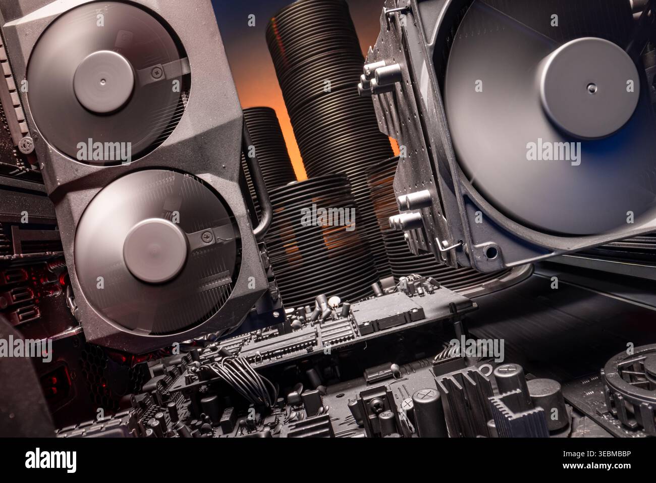 Motherboard technology cpu gpu digital hi-res stock photography and ...
