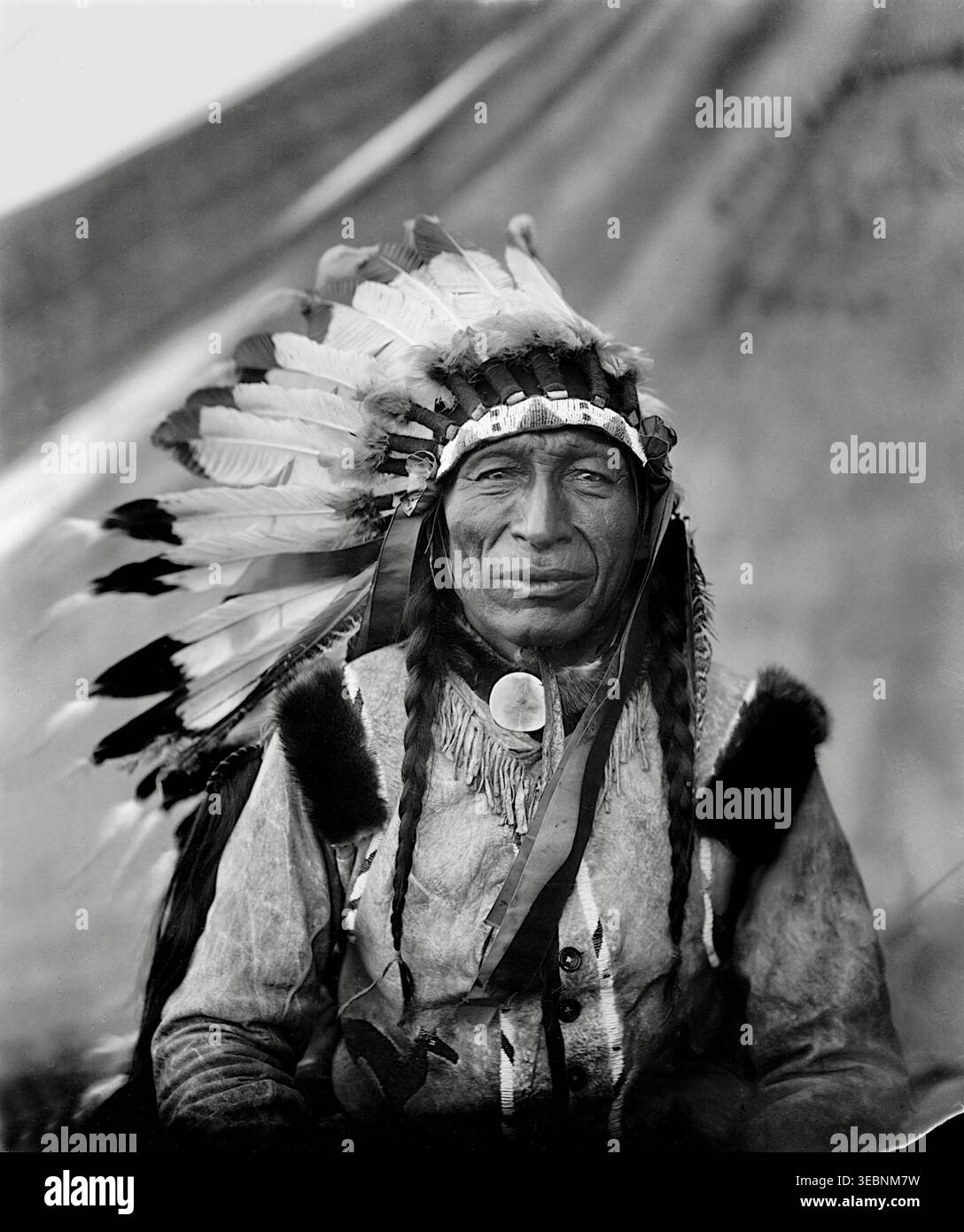 Frederick Whitman Glasier - Chief Iron Tail, a prominent Oglala Lakota ...
