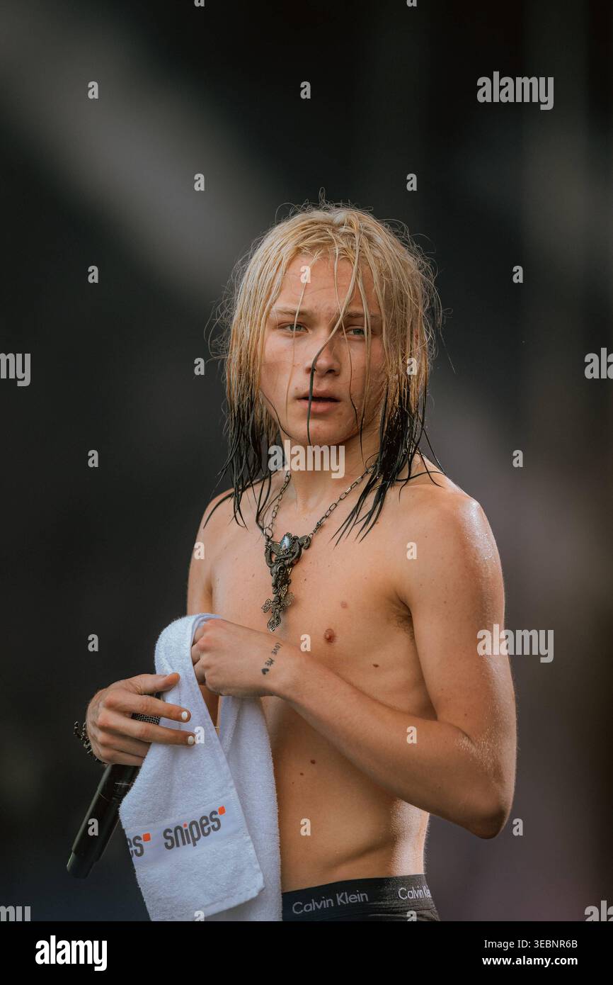 Nettspend Nettspend alias Gunner Shepardson, US-Rapper waehrend dem ...