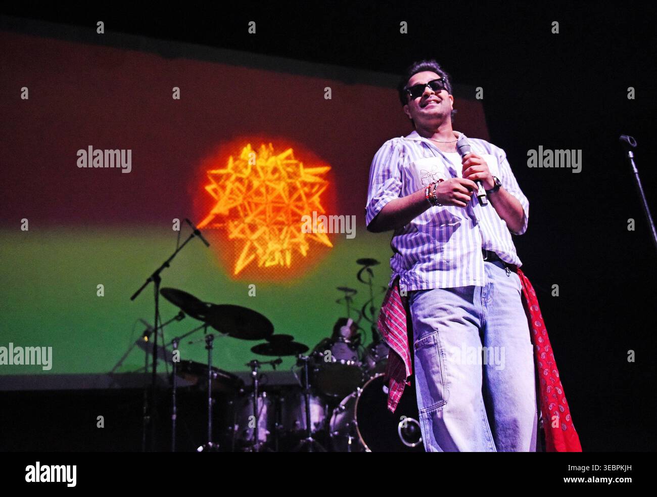 Asim Azhar on stage for Asim Azhar in Concert, Center Stage, Atlanta ...