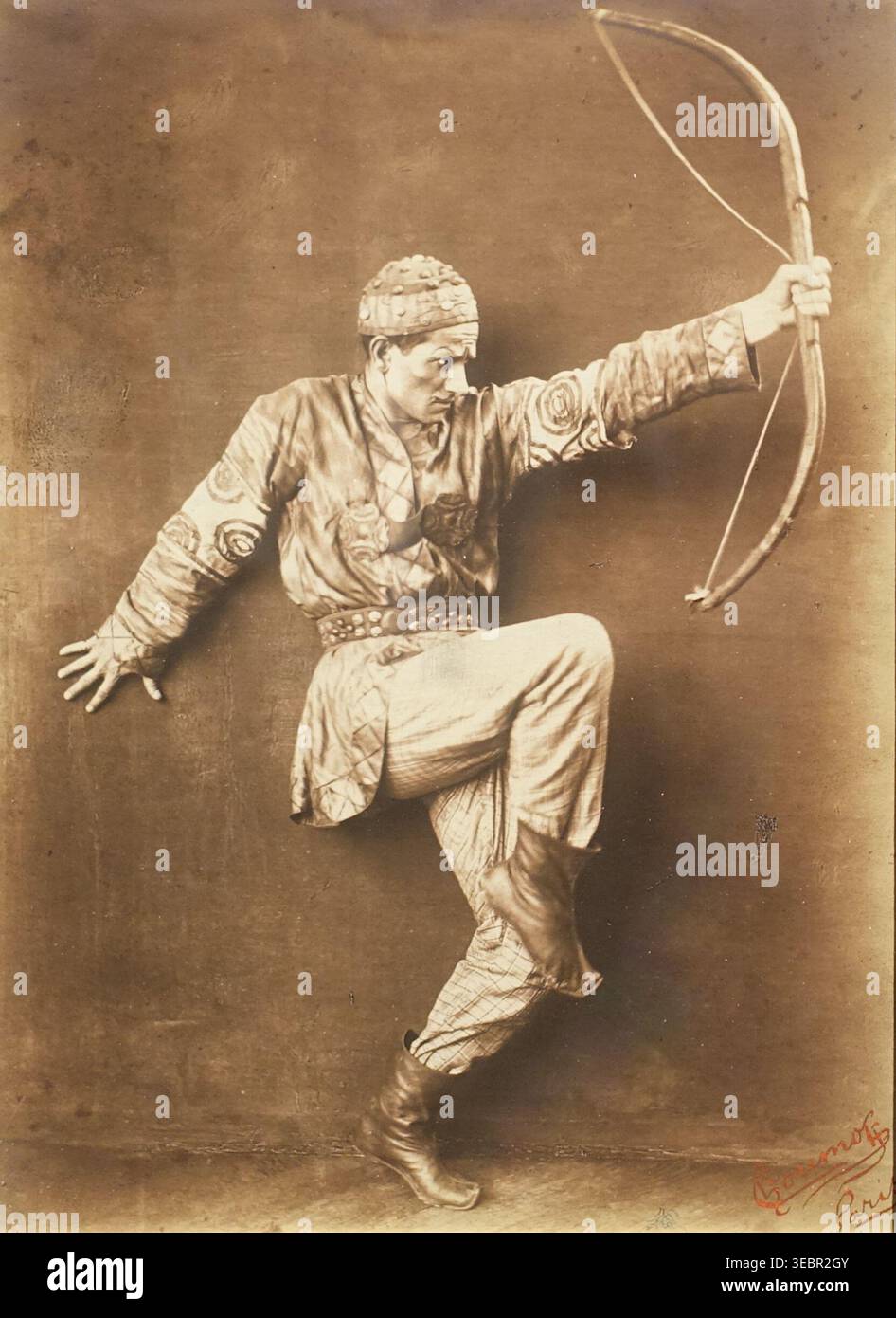 Adolf Bolm - Polovchanian. 'Polovtsian dances'. 1909. Russian ballet by ...