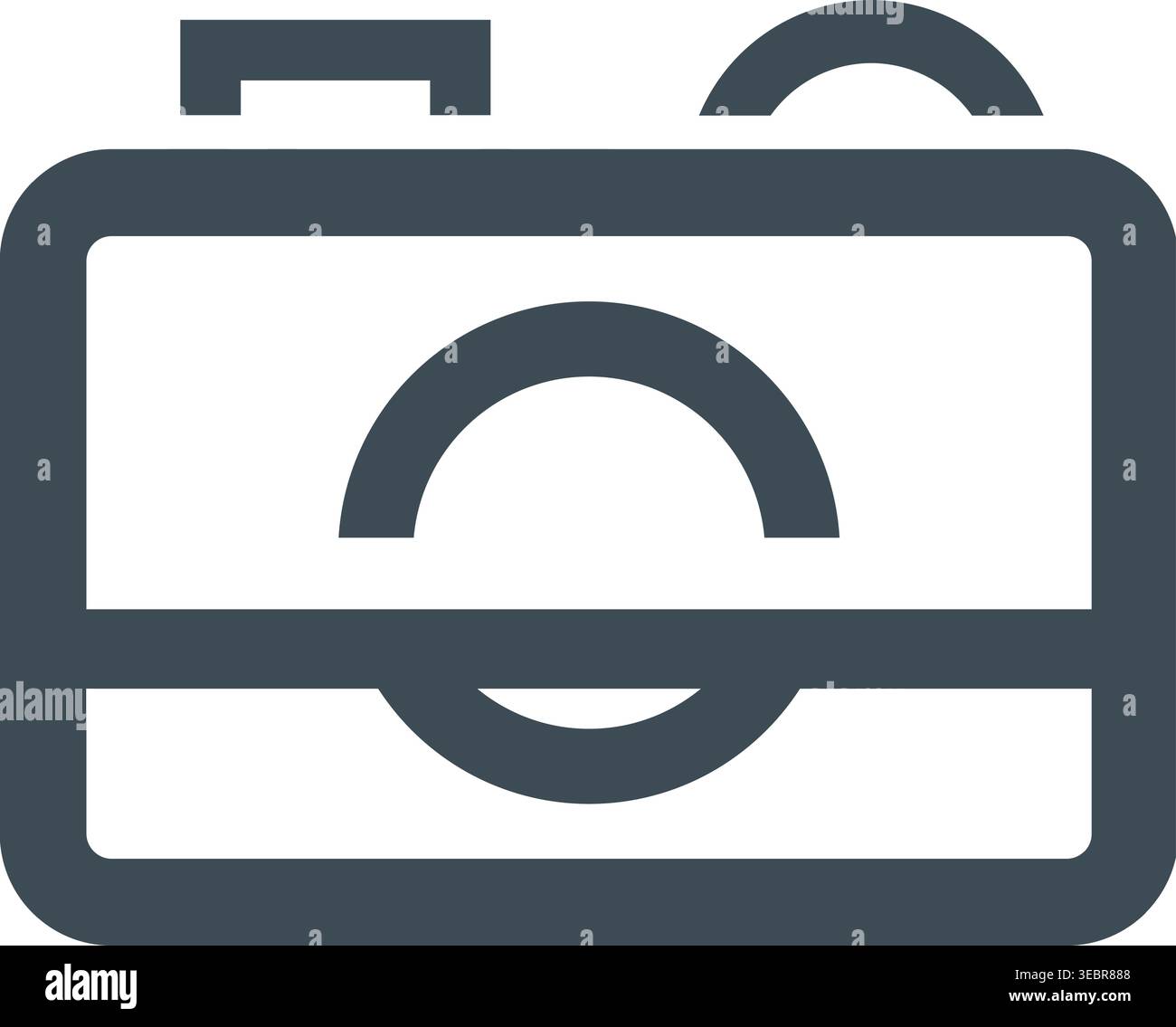 Creative Photography Icon Stock Vector