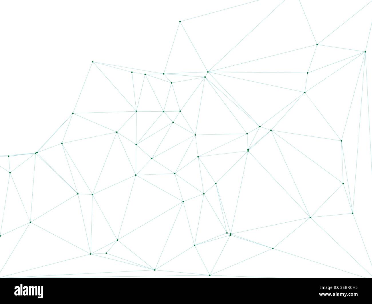 "Geometric Network Pattern - Abstract Tech Design" Stock Vector