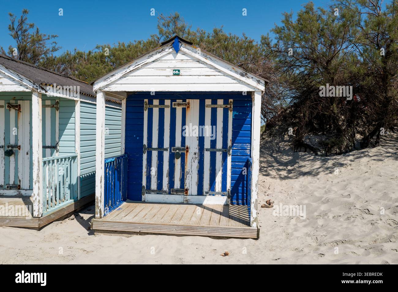 West Wittering Beach West Sussex Stock Photo