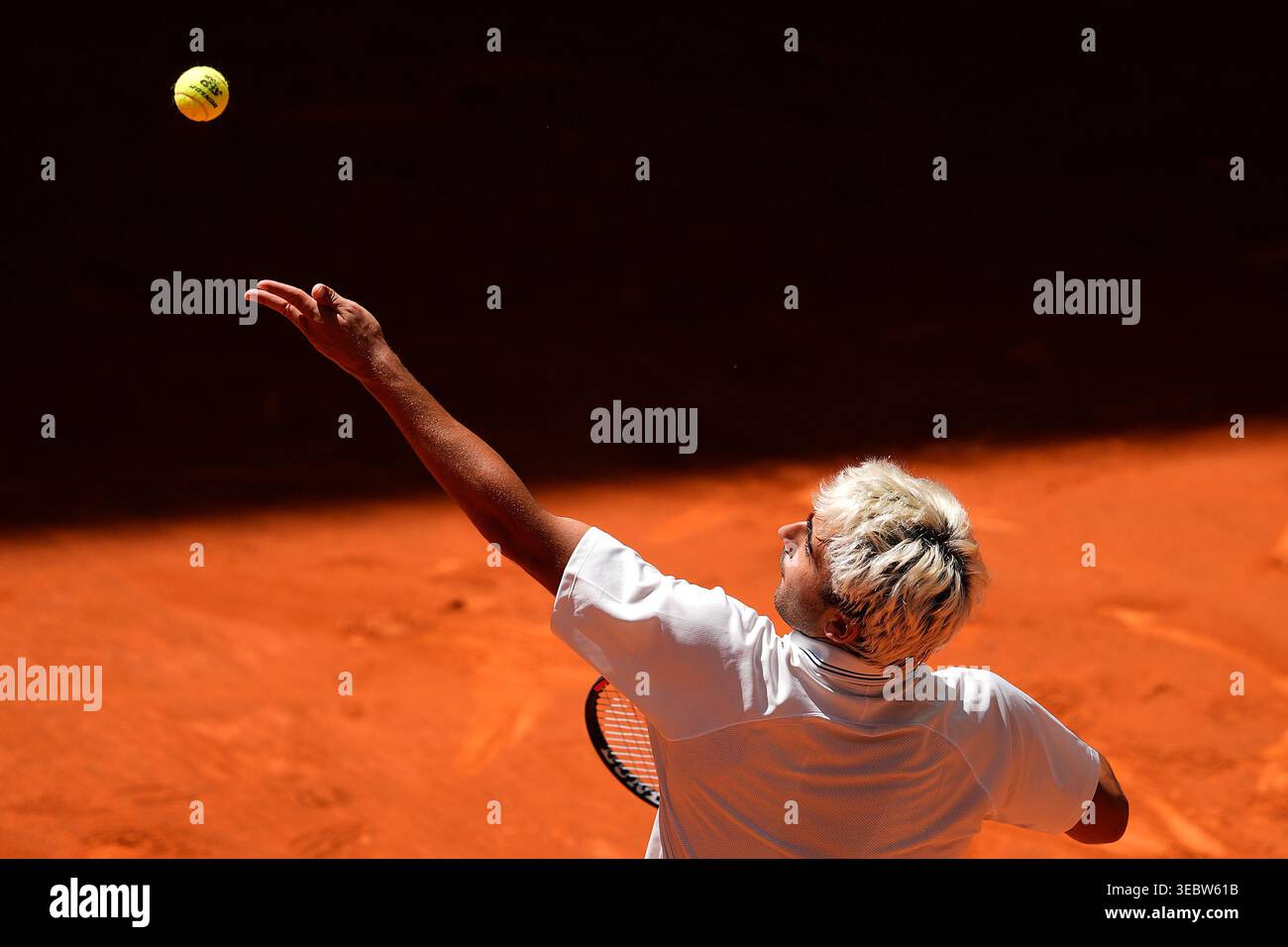 Madrid, Spain. 27th Apr, 2026. Daniel Merida, Spain, during Madrid Open ...