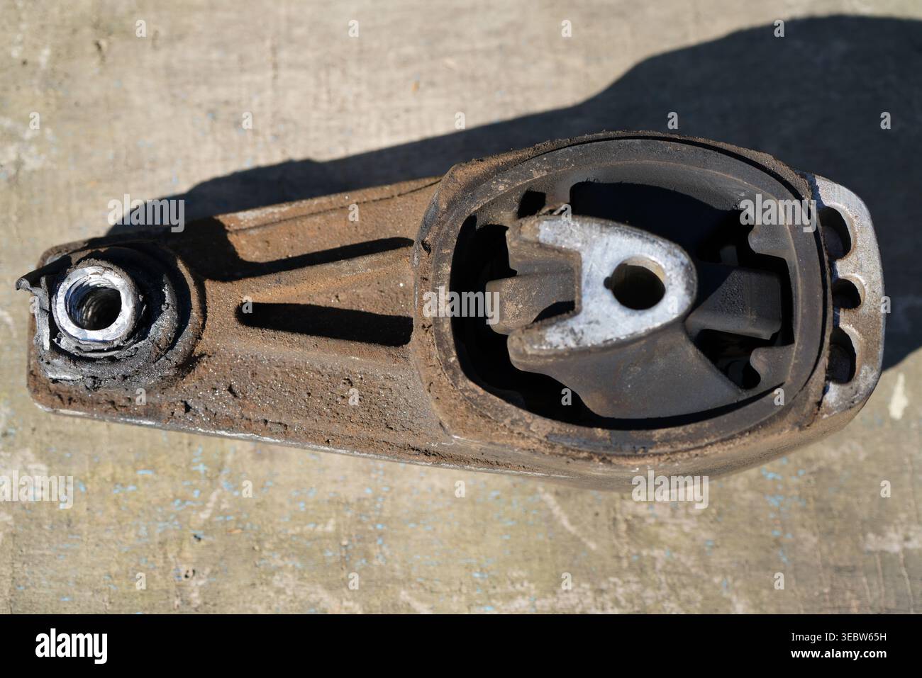 soporte motor central Stock Photo