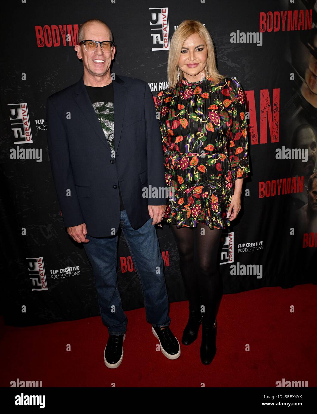 Actor Tim Ryan and actress Jennifer Gimenez attend the Private ...