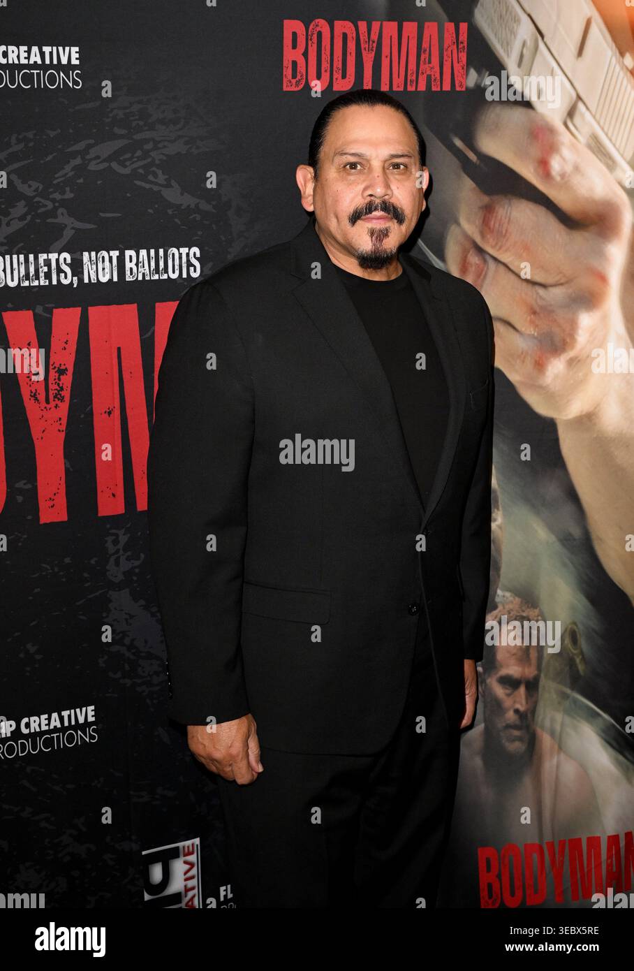 Actor Emilio Rivera attends the Private Screening of Bodyman held at ...