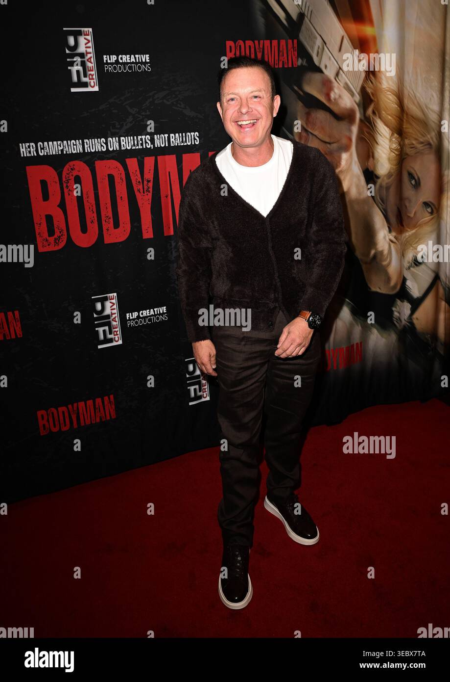 Actor/stuntman Doug Vermeeren attends the Private Screening of Bodyman ...