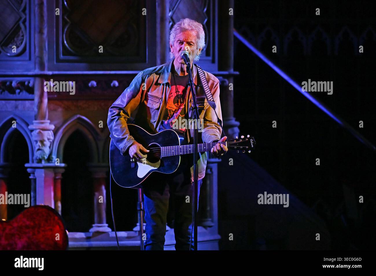 Rodney England LONDON, ENGLAND - APRIL 27: Rodney Crowell performing at Union Chapel ...