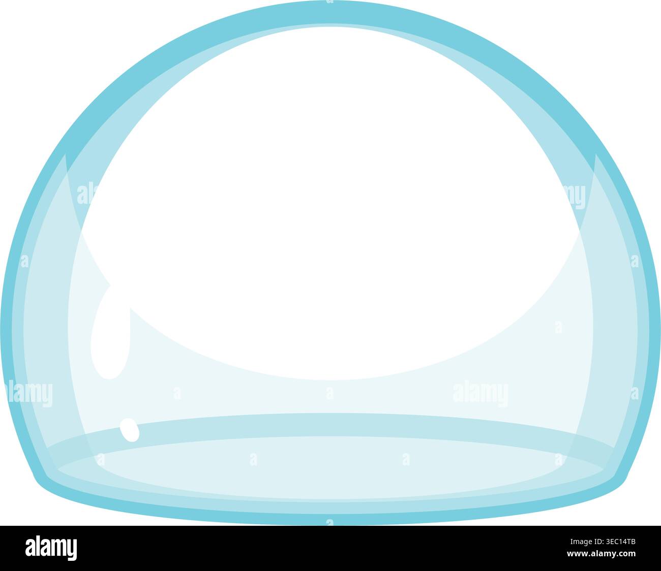 Blue energy shield protecting from external threats Stock Vector
