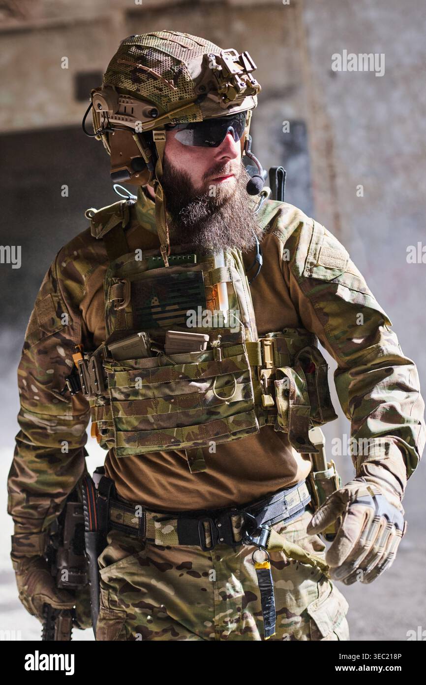 Modern ballistic helmet hi-res stock photography and images - Alamy