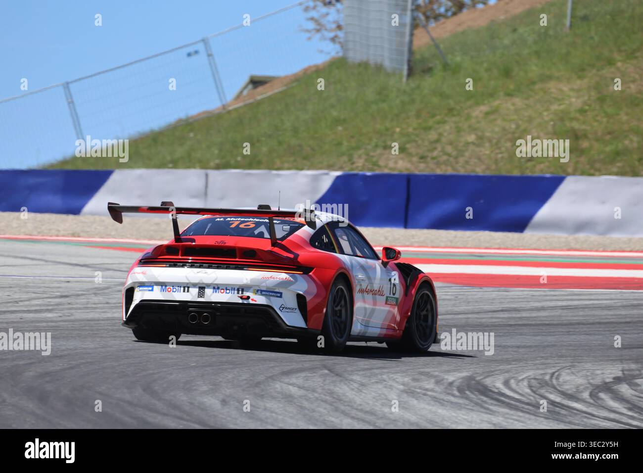 Heckansicht #16 Max Mutschlechner (GER), Porsche Carrera GT3 Cup, Team ...