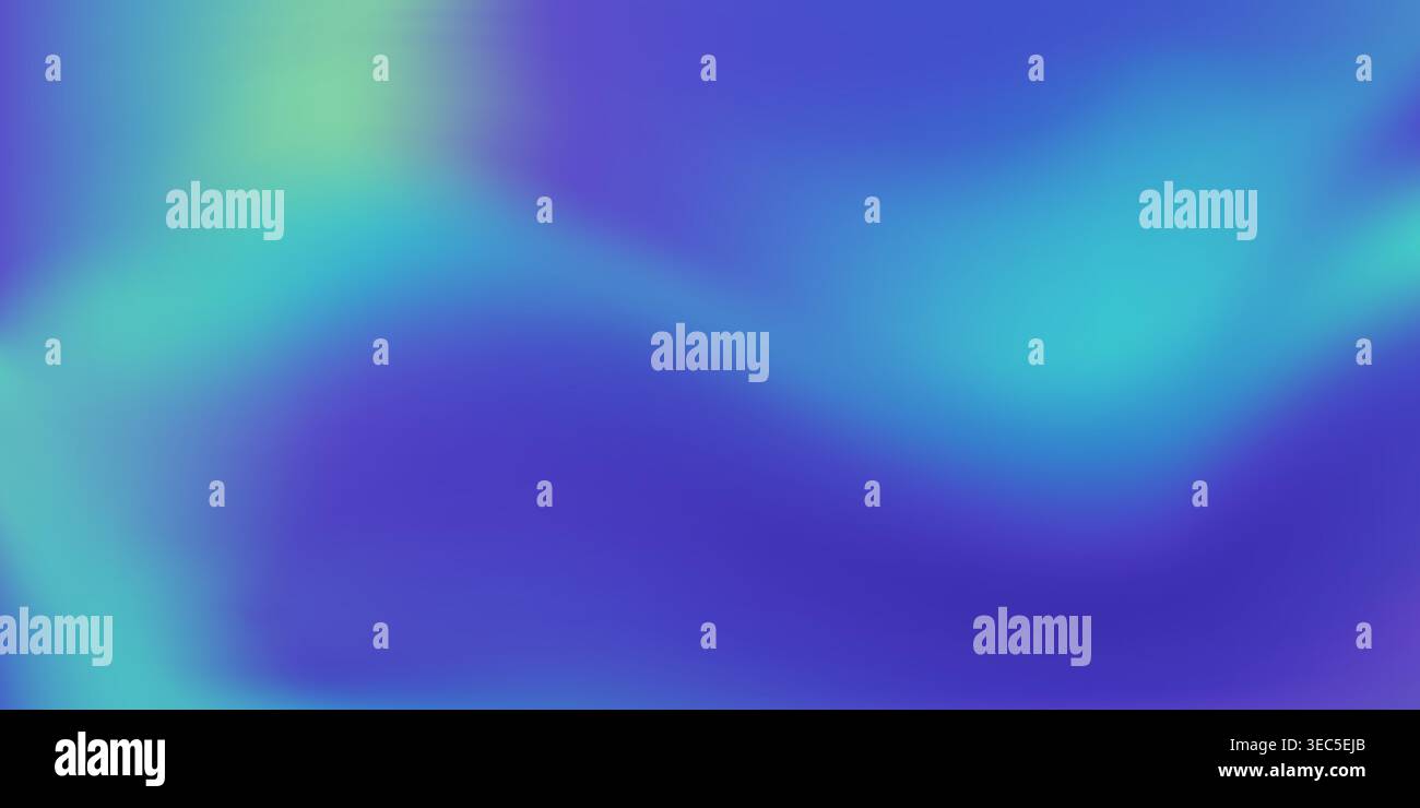 Aurora borealis light northern gradient bg Stock Vector
