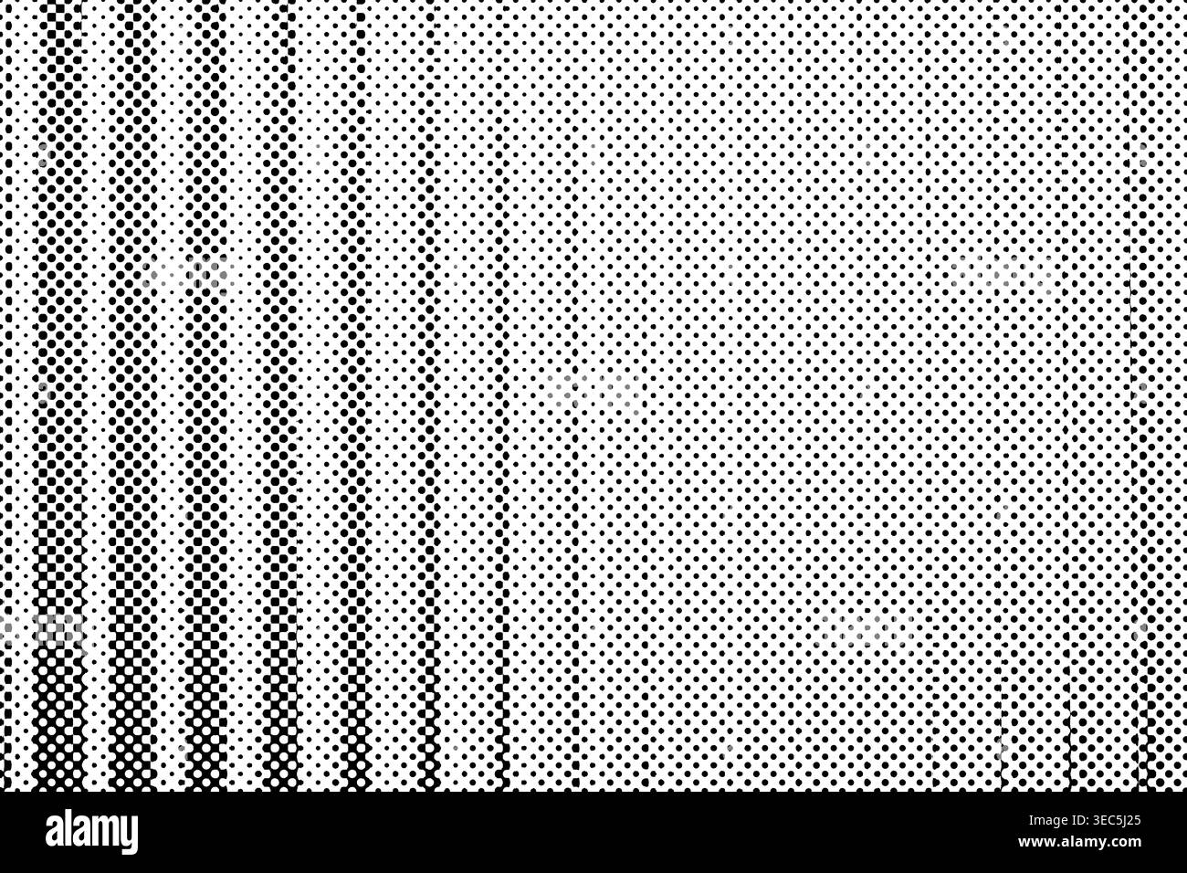 Halftone dot pattern creating gradient effect and abstract background texture Stock Photo